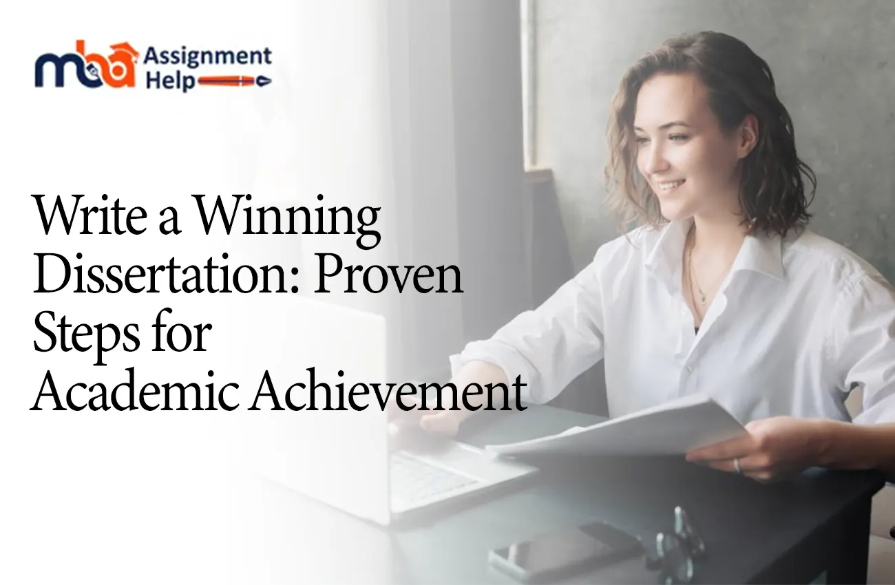 Write a Winning Dissertation: Proven Steps for Academic Achievement
